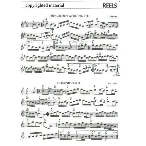 Mel Bay Bill Guest Hundred Fiddle Tunes Noten Violine