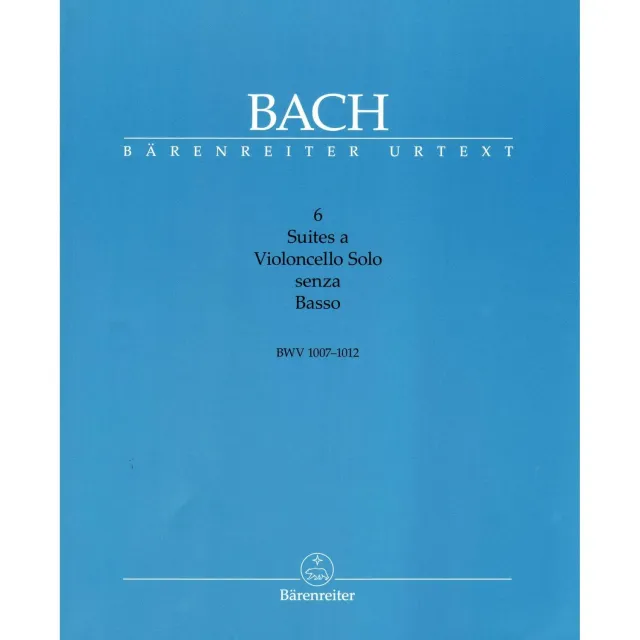 Bärenreiter Bach 6 Suiten Cello-Noten Urtext