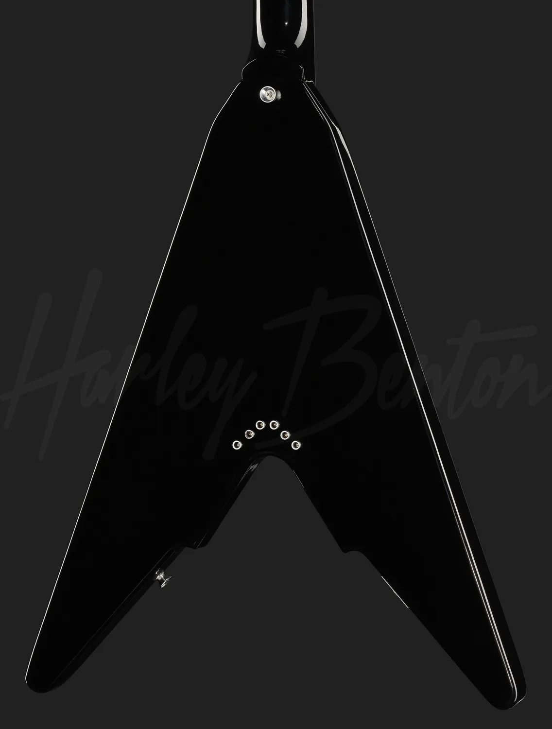 Harley Benton Victory-BK LH E-Gitarre Black Linkshänder Pappel