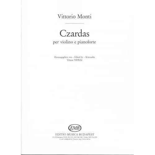Monti Czardas Tatrai Violinnoten Violine Klavier leicht fortgeschritten