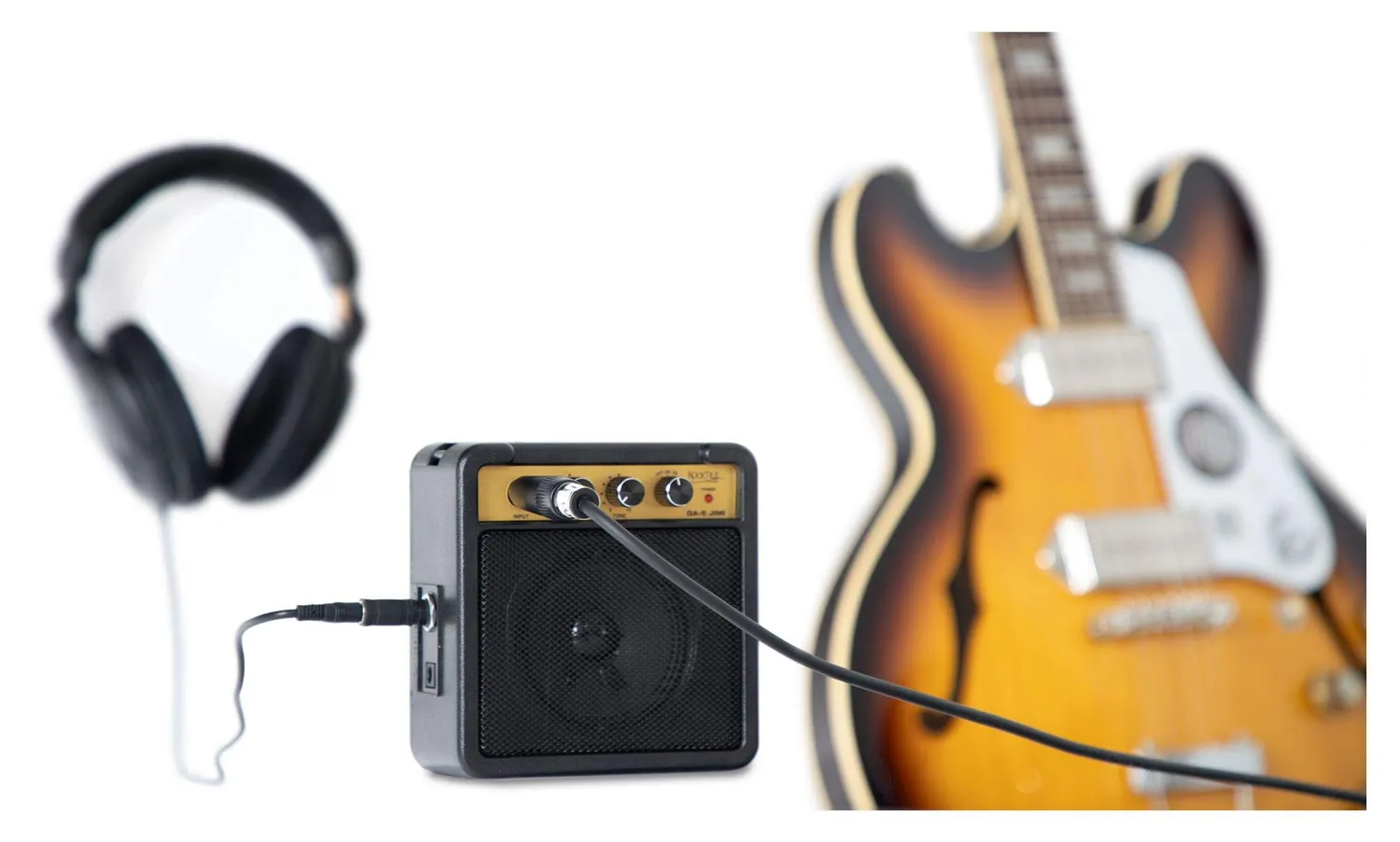 Rocktile GA-5 Jimi Gitarrenverstärker Schwarz 5 Watt