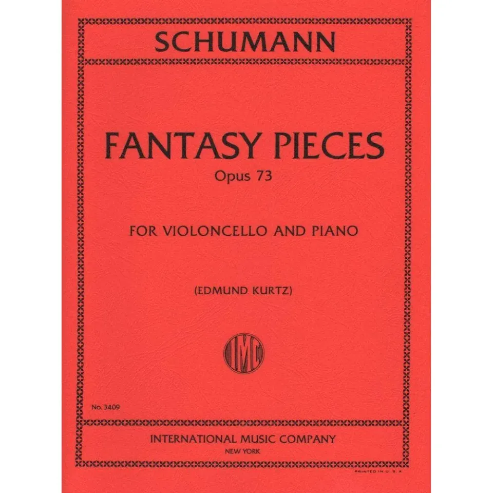 International Schumann Fantasiestücke Op 73 Cello Klavier Noten