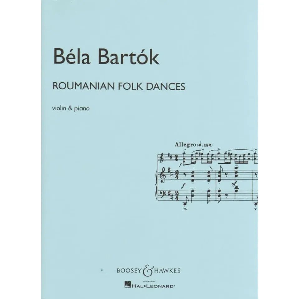Shar Music Bartok Rumänische Volkstänze Noten Violine Klavier
