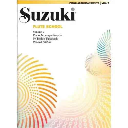 Shar Music Suzuki Flute School Vol. 7 Noten Klavierbegleitung