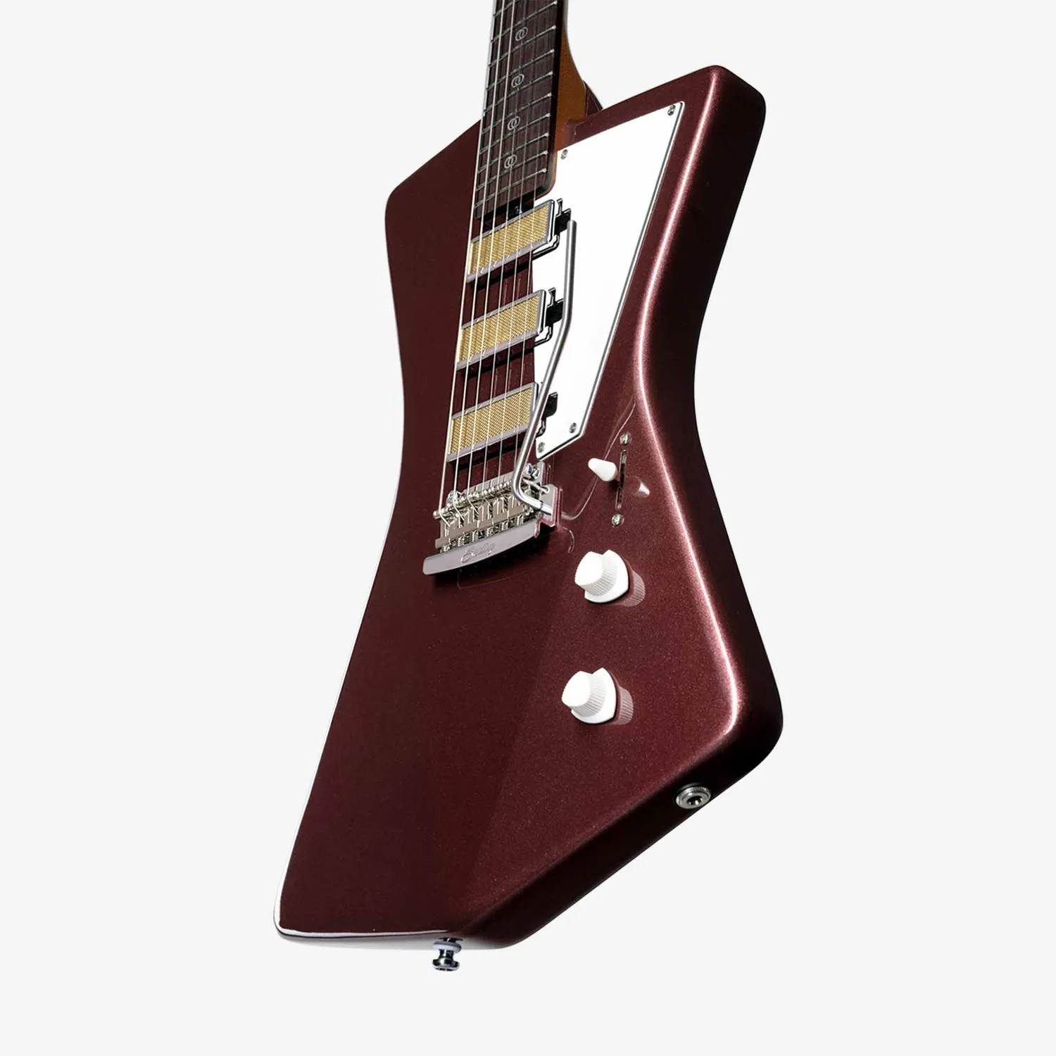Sterling Artist St. Vincent Goldie E-Gitarre Velveteen Gold Foil