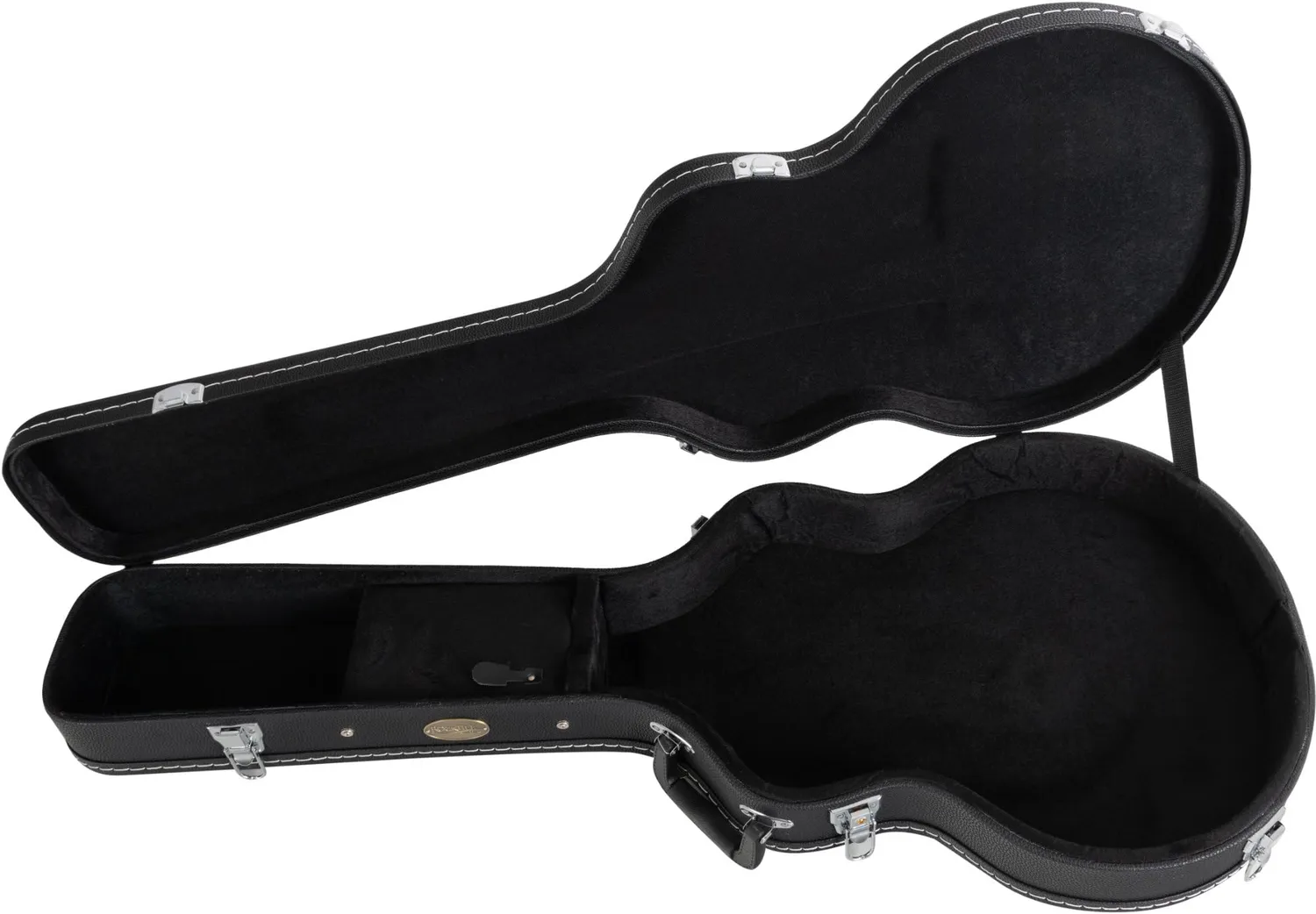 Rocktile Gitarrenkoffer ES-Style schwarz 108 cm