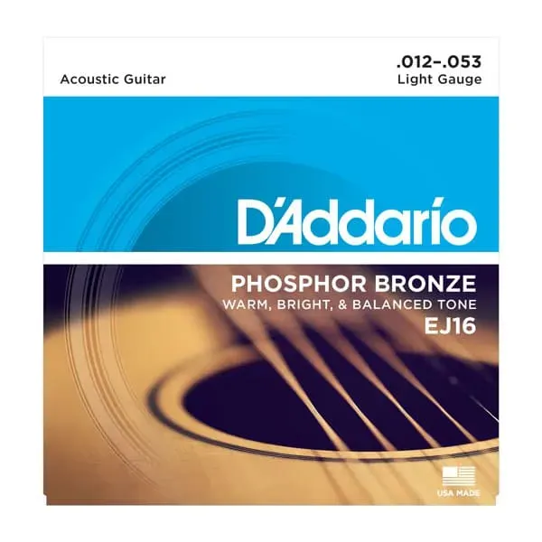 D'Addario Phosphor Bronze Gitarrensaiten Light Satz