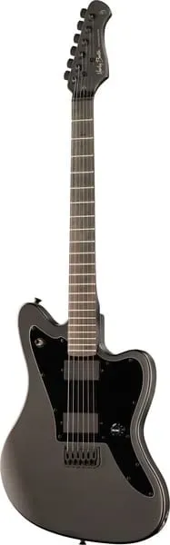 Harley Benton Classic JA-20HH E-Gitarre Active Schwarz matt
