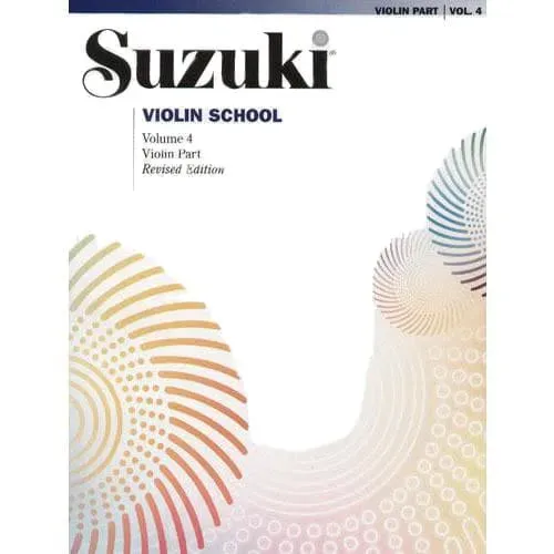 Suzuki Violin School Notenheft Band 4 Violine Stücke