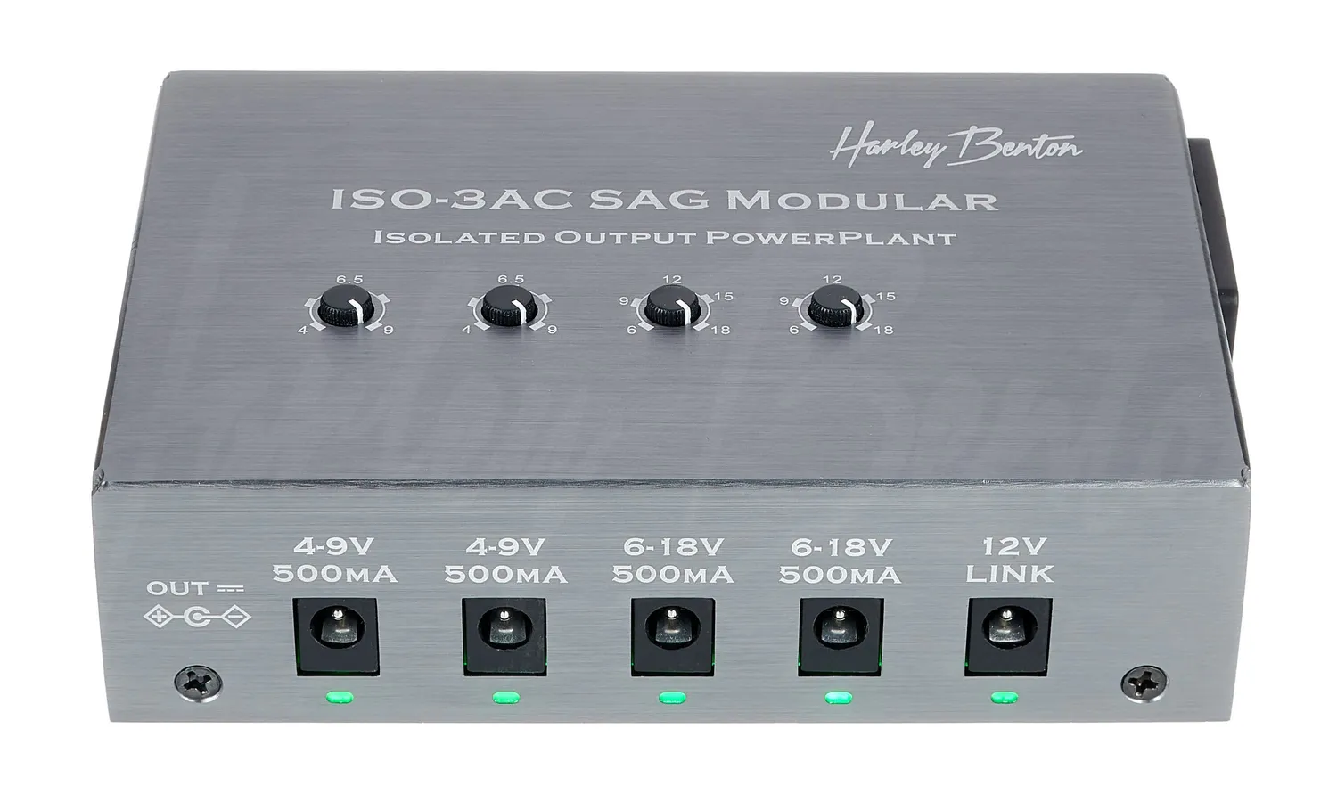 Harley Benton Standard PowerPlant ISO-3AV Netzteil SAG Modular
