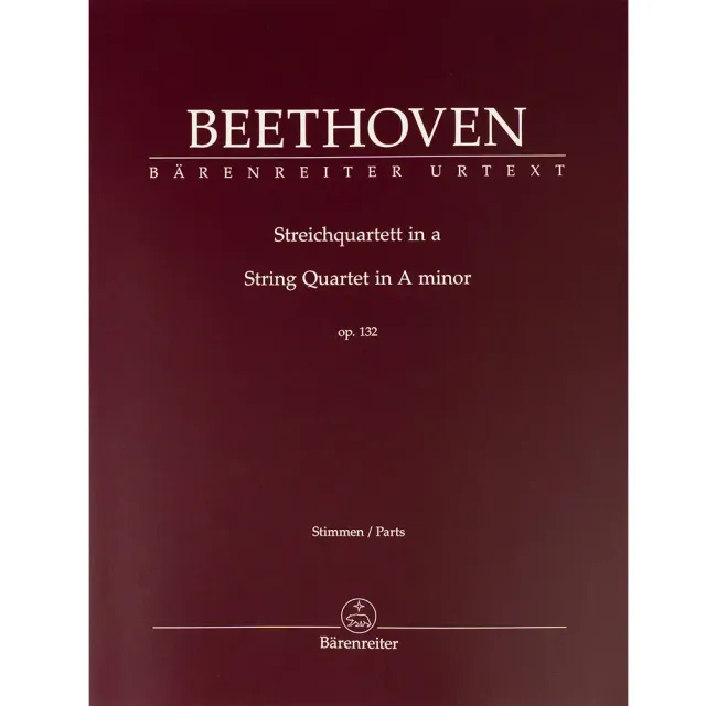 Beethoven Streichquartett a-moll op. 132 Noten Stimmen