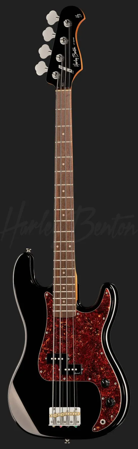 Harley Benton Vintage PB-62CC BK E-Bass Schwarz