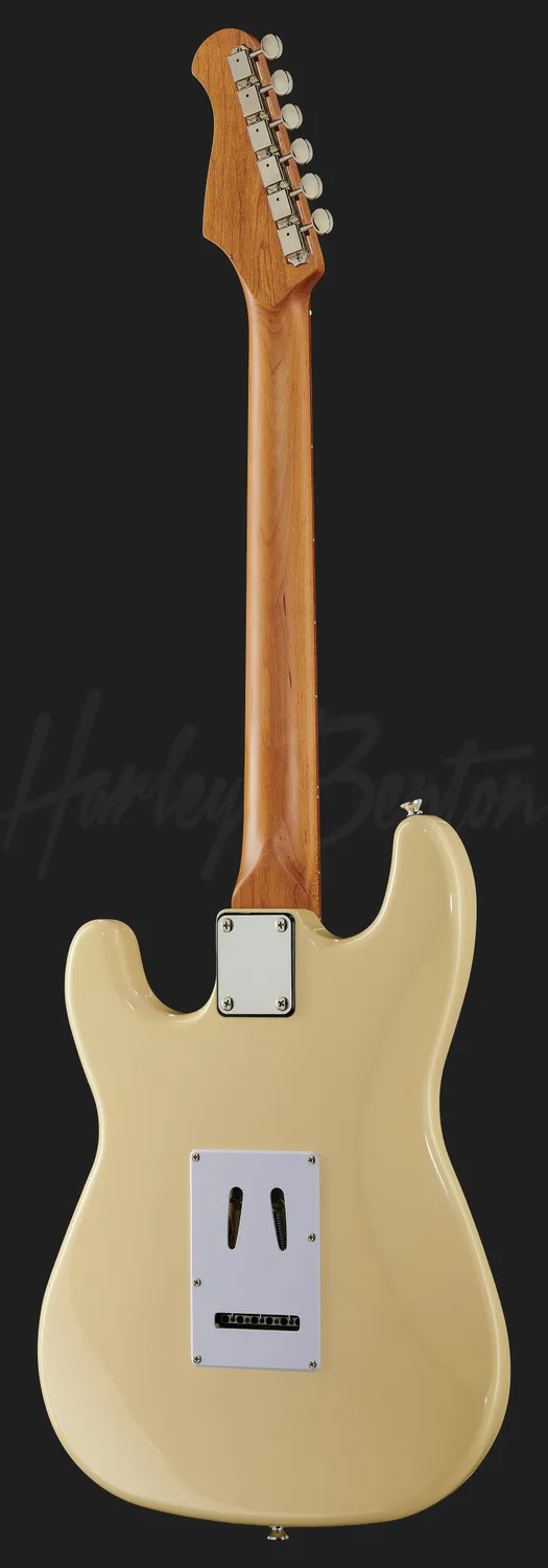 Harley Benton Classic Series ST-62 VW E-Gitarre weiß