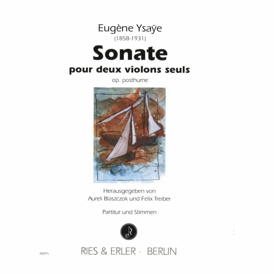 Ysaye Sonate für zwei Violinen Noten Partitur Duo Virtuos