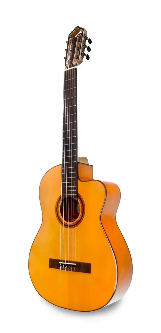 APC 9F CW Flamencogitarre Zypresse Cutaway
