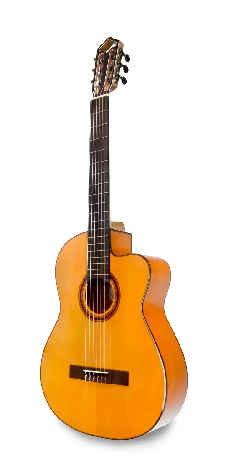 APC 9F CW Flamencogitarre Zypresse Cutaway