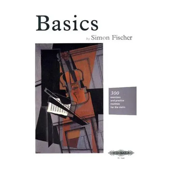 Fischer Basics 300 Übungen Violine Edition Peters