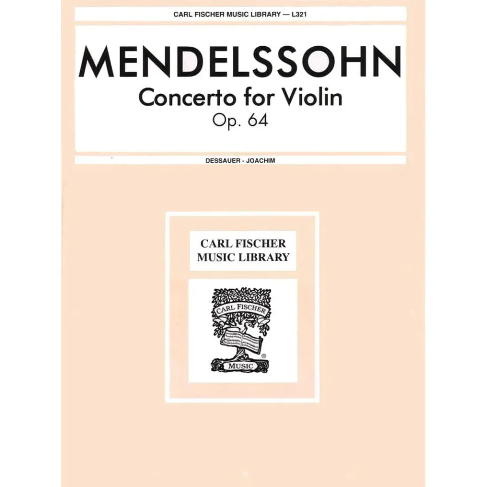 Mendelssohn Konzert e-moll Op.64 Noten Violine Joachim