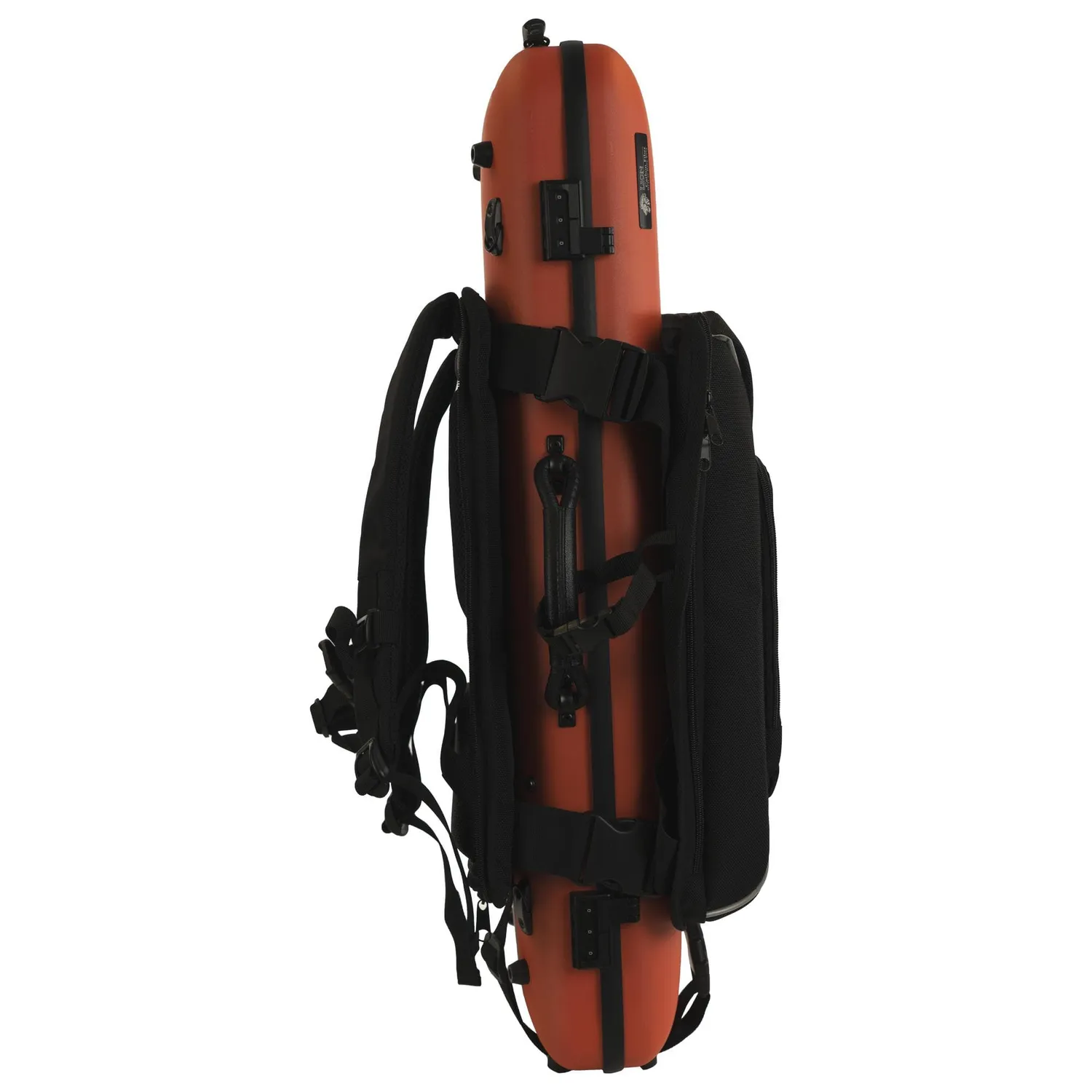 Shar Music Joey Geigenkasten-Rucksack schwarz mit Notenfach
