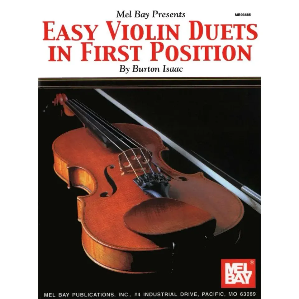 Mel Bay Burton Isaac Easy Violin Duets Noten 2 Violinen