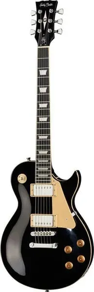 Harley Benton Vintage SC-450 BK E-Gitarre schwarz Humbucker