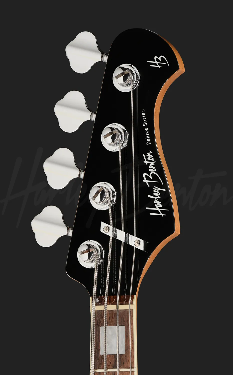 Harley Benton Pro Series MV-4JB E-Bass Black 4-saitig