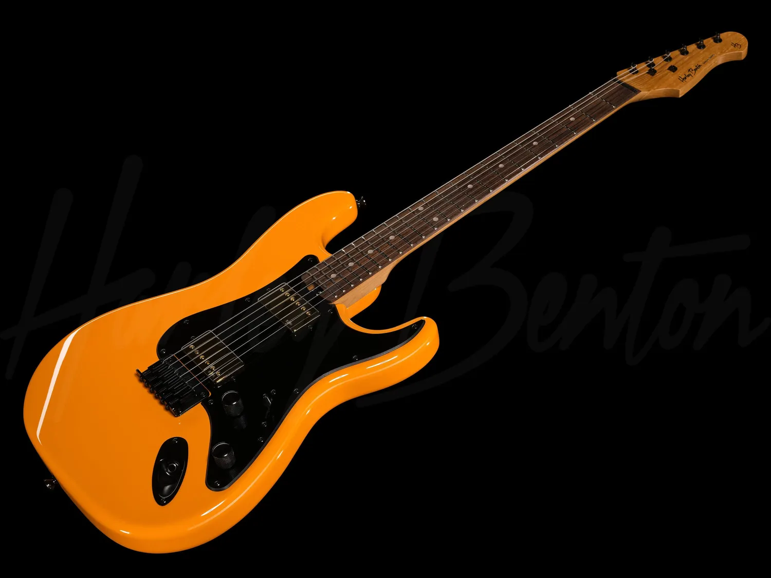 Harley Benton ST-Modern HH E-Gitarre tangerine metallic