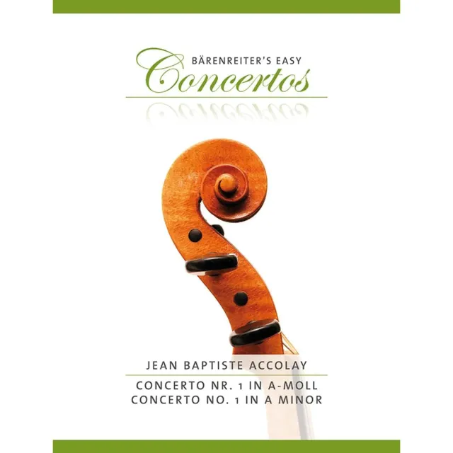 Shar Music Accolay Konzert Nr 1 a-moll Noten Violine Klavier