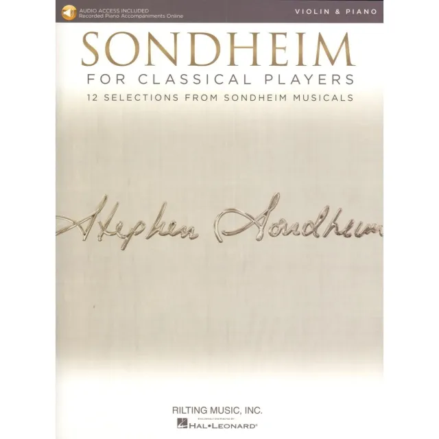 Hal Leonard Sondheim Classical Players Violine Klavier Noten