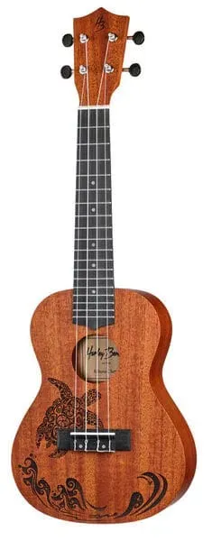 Harley Benton Kahuna-C Ukulele Turtle Konzert Mahagoni