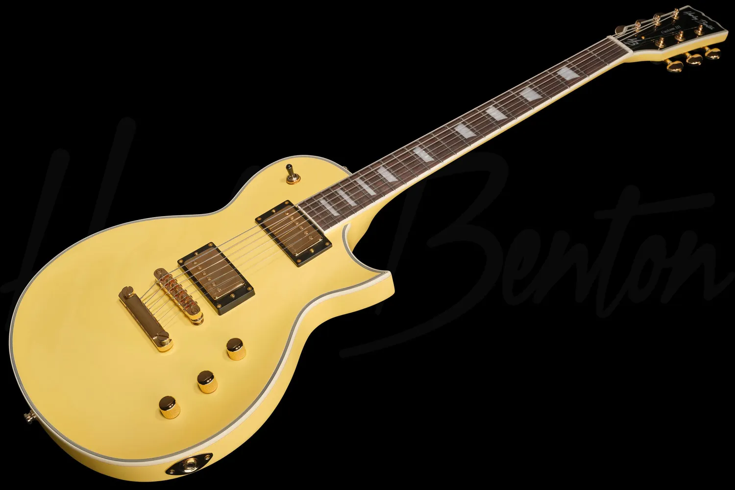 Harley Benton SC-Custom III E-Gitarre Moritz Yellow Coil-Split