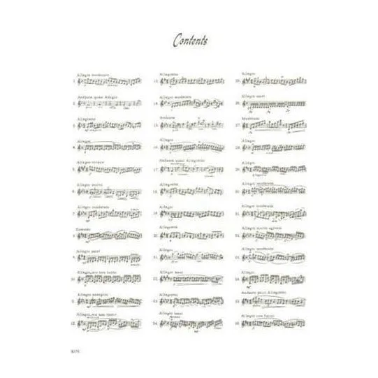 Kayser Op. 20 Violinstudien Noten komplett Gingold