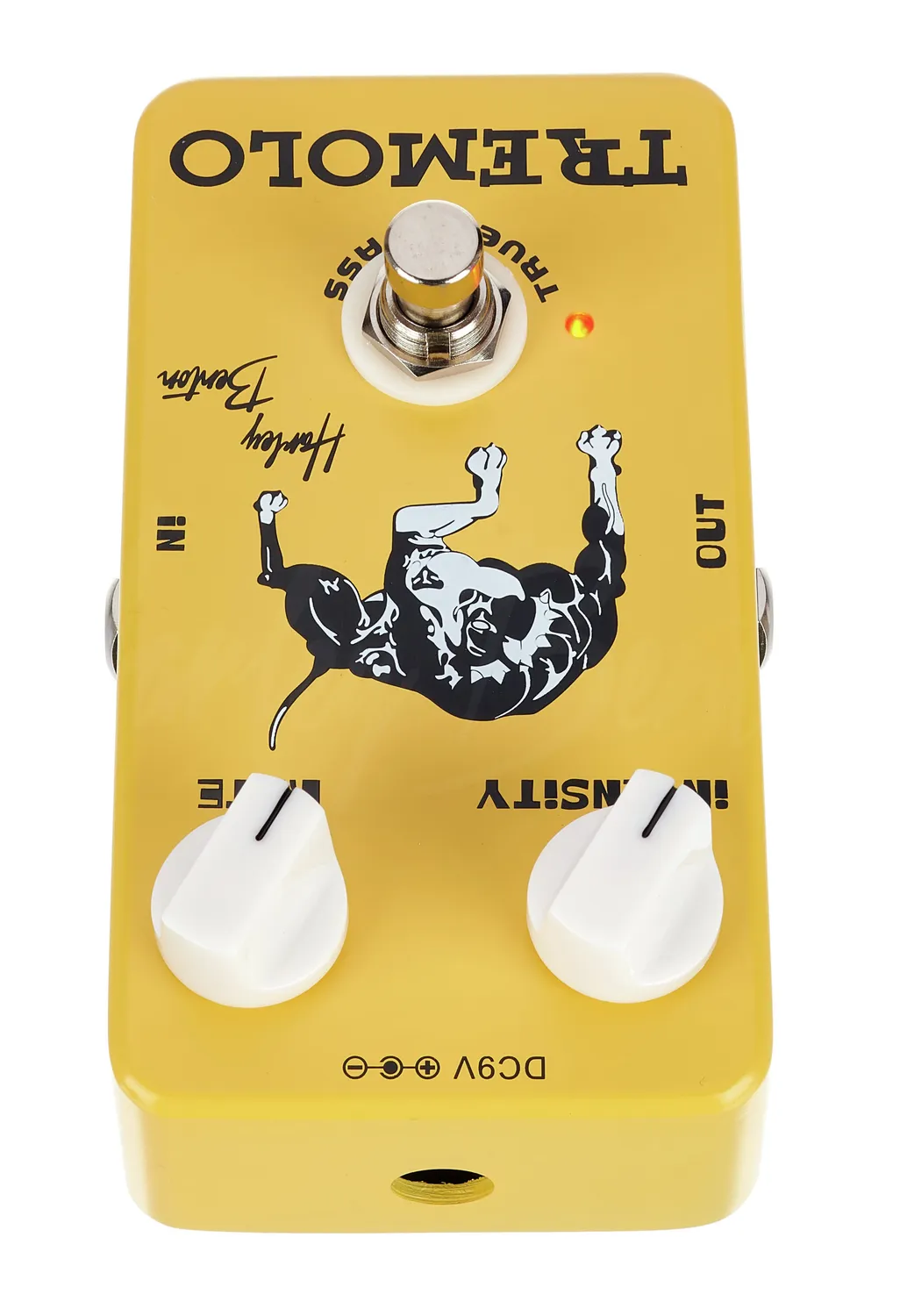Harley Benton Standard Vintage Tremolo Effektpedal für Gitarre