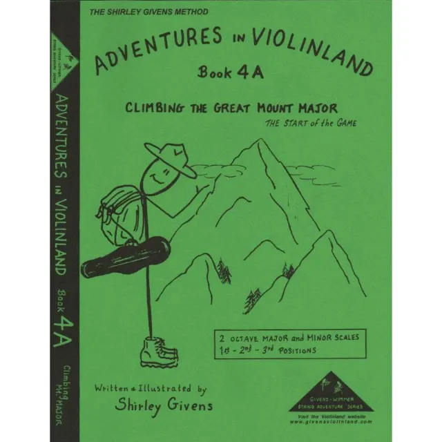 Givens Adventures in Violinland 4A Notenheft Kinder