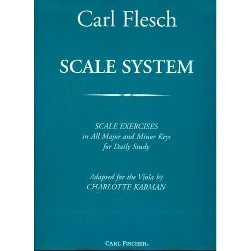 Carl Fischer Flesch Scale System Bratschennoten Karman