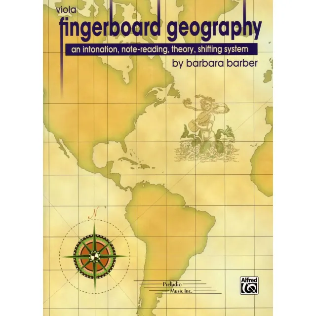 Barber Viola Fingerboard Geography Vol.1 Noten