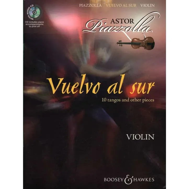 Boosey Piazzolla Vuelvo al Sur Violine Noten Tango-Ausgabe