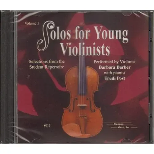 Barber Solos Young Violinists Vol.3 CD Alfred Mitspiel-CD