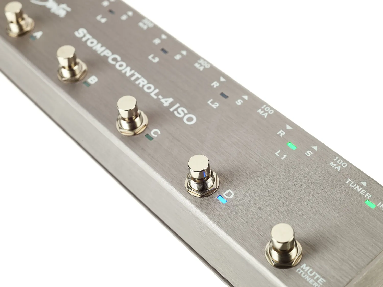 Harley Benton StompControl-4 ISO Loop-Switcher mit Netzteil