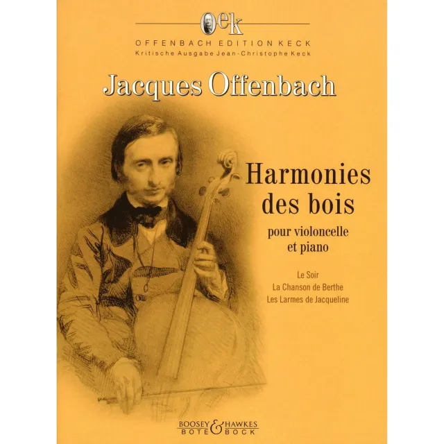 Offenbach Harmonies des bois Noten Cello Klavier Keck