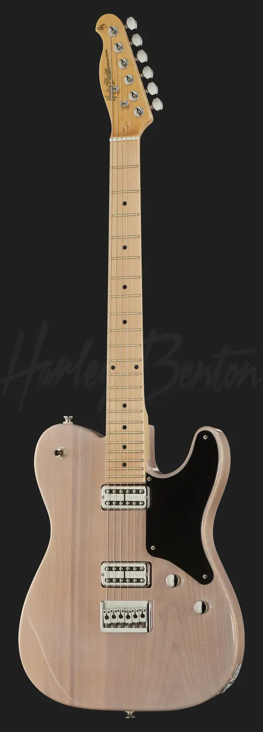 Harley Benton Classic Series TE-90FLT E-Gitarre Vintage White Humbucker