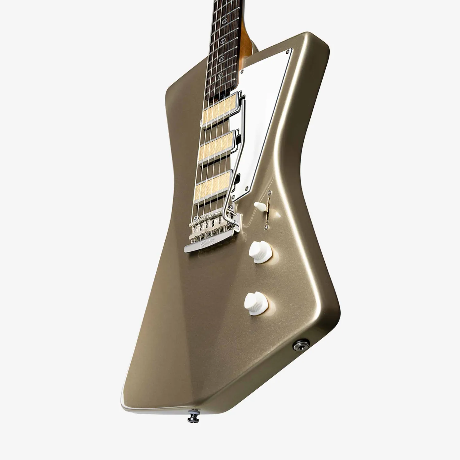 Sterling St. Vincent Goldie E-Gitarre Cashmere Gold Foil