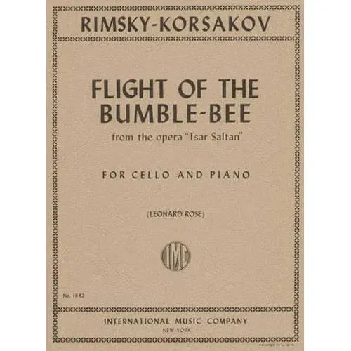 International Hummelflug Cello Noten Klavier Rose