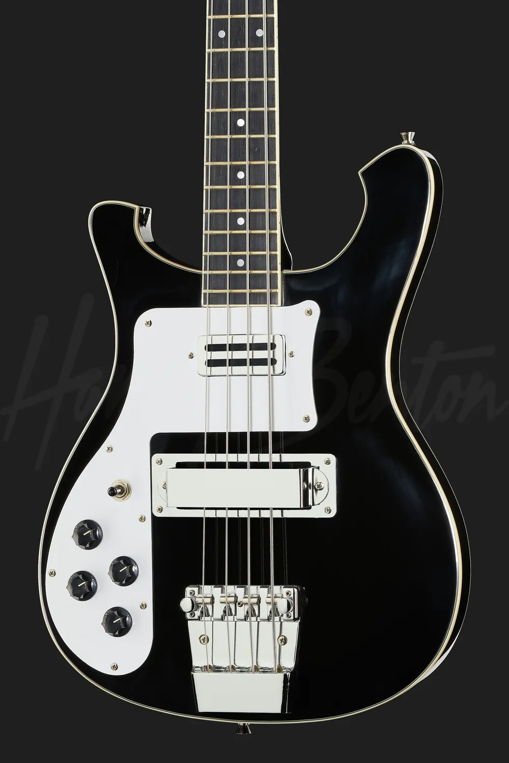 Harley Benton Tribute RB-414LH BK E-Bass schwarz Linkshänder