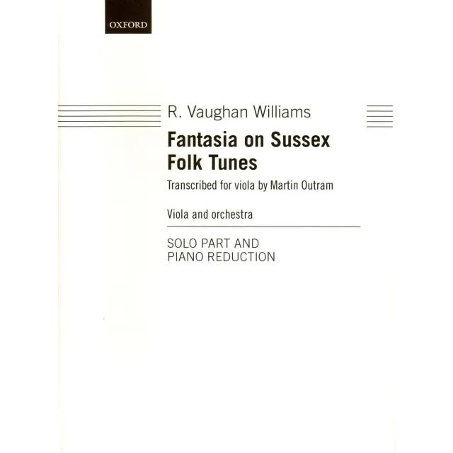 Oxford Vaughan Williams Fantasia Noten Viola Klavier Sussex