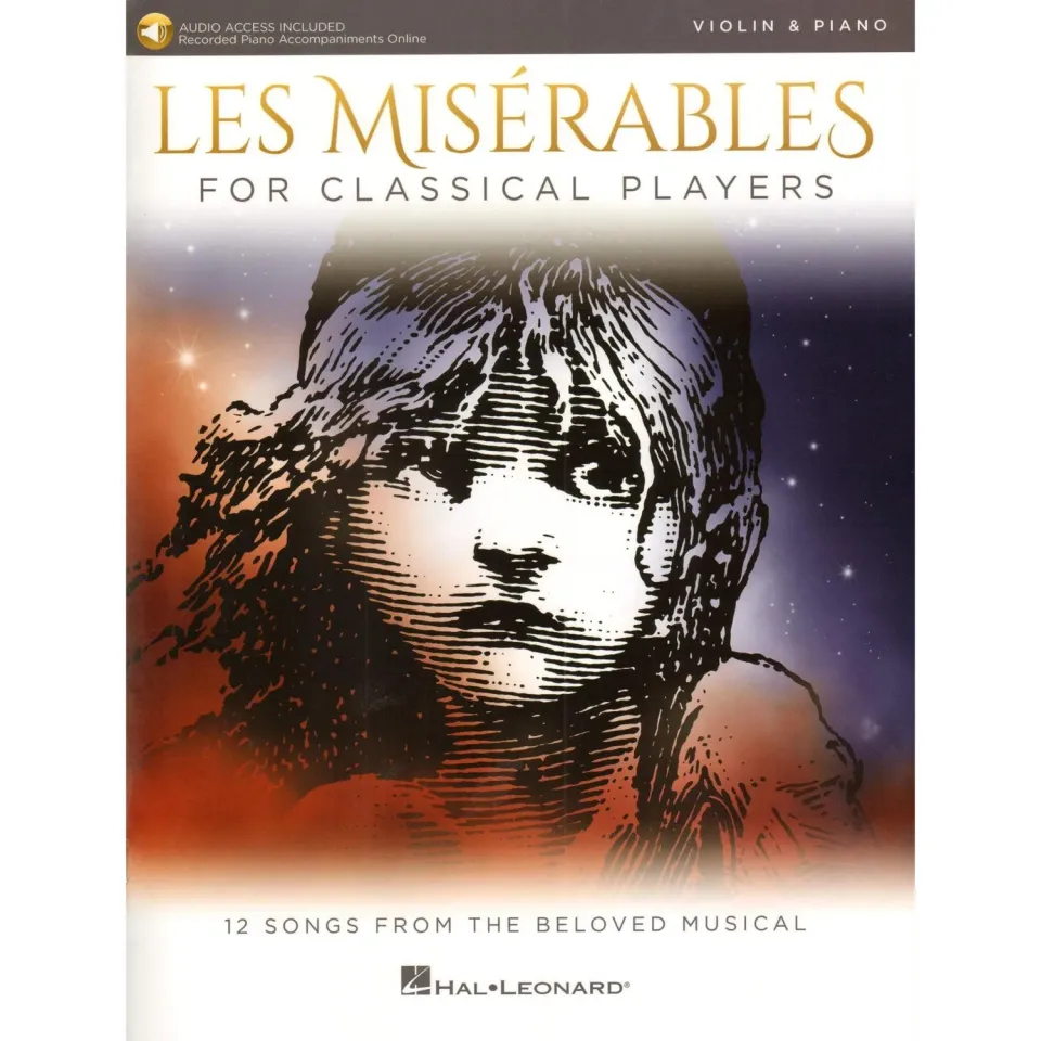 Hal Leonard Les Misérables Noten Violine Klavier mit Audio