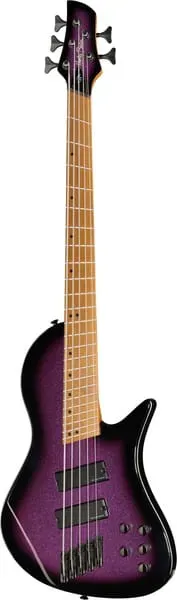 Harley Benton MSB-5 E-Bass Amethyst Sparkle 5-saitig Multiscale