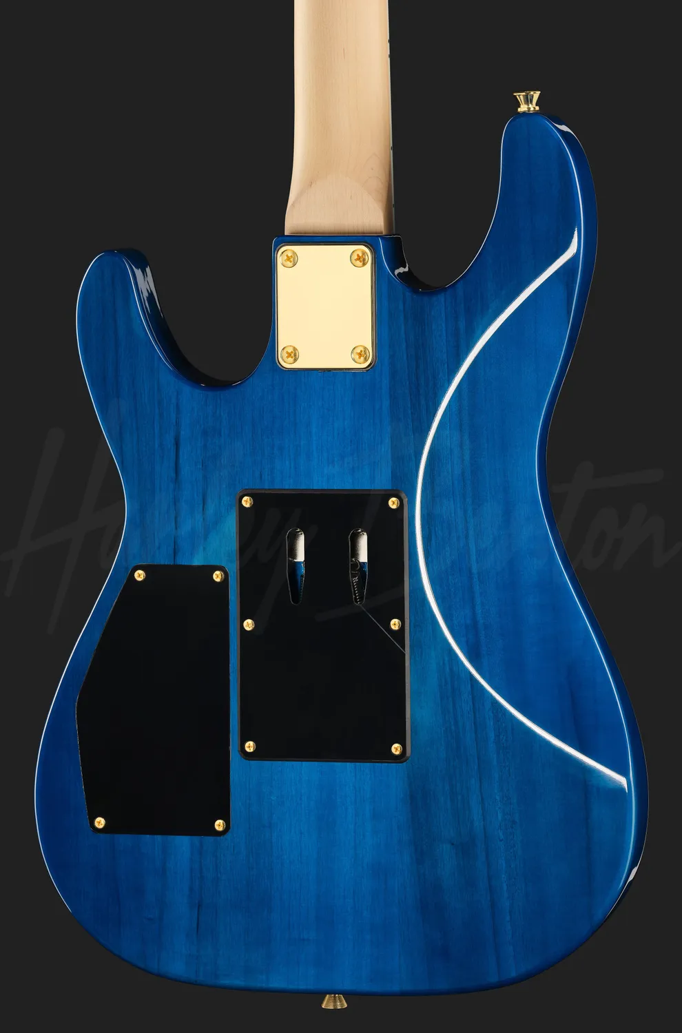 Harley Benton S-620 E-Gitarre Transparent Red Floyd Rose