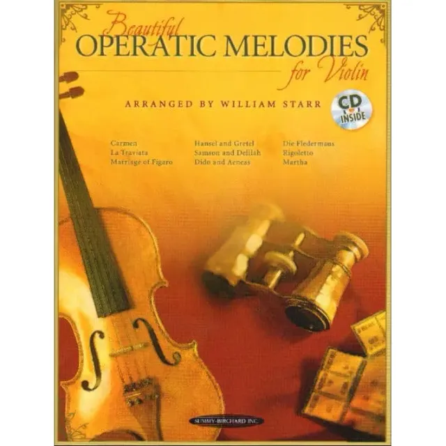 Starr Beautiful Operatic Melodies Violine Buch CD leicht