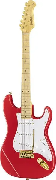 Harley Benton ST-59HM E-Gitarre Fiesta Red Vintage